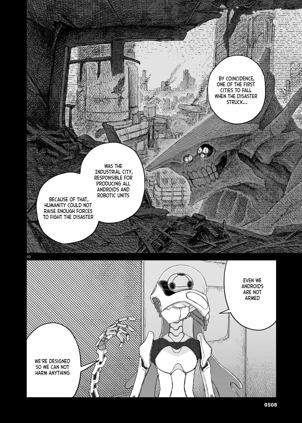 Usuzumi no Hate Chapter 34 page 10 - Chapter 34: Saya