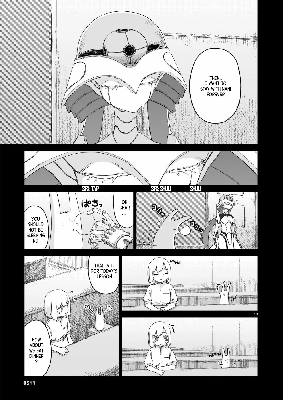 Usuzumi no Hate Chapter 34 page 13 - Chapter 34: Saya