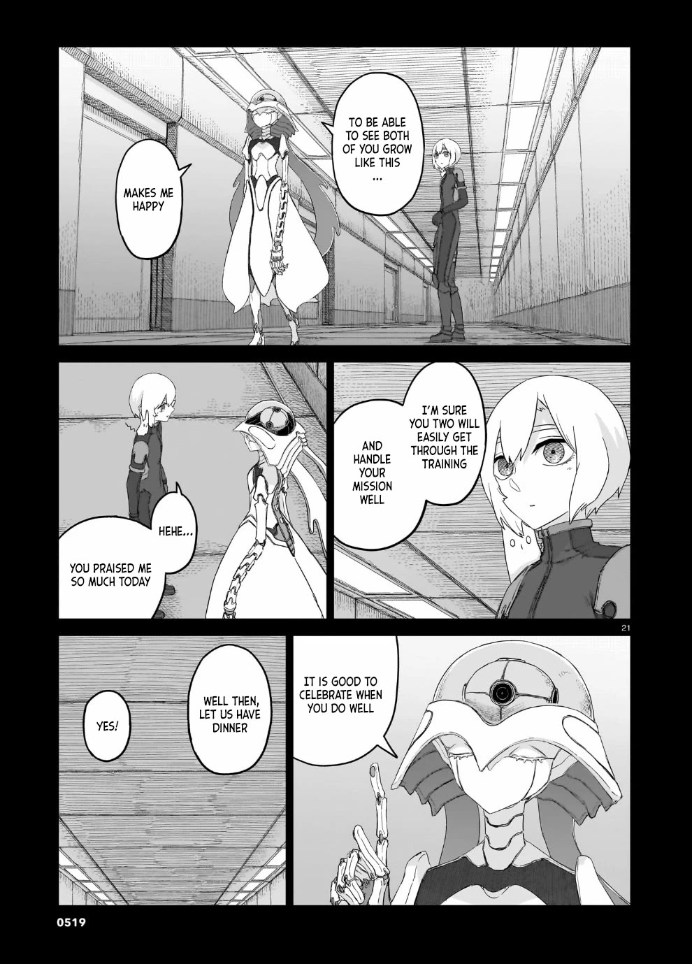 Usuzumi no Hate Chapter 34 page 21 - Chapter 34: Saya
