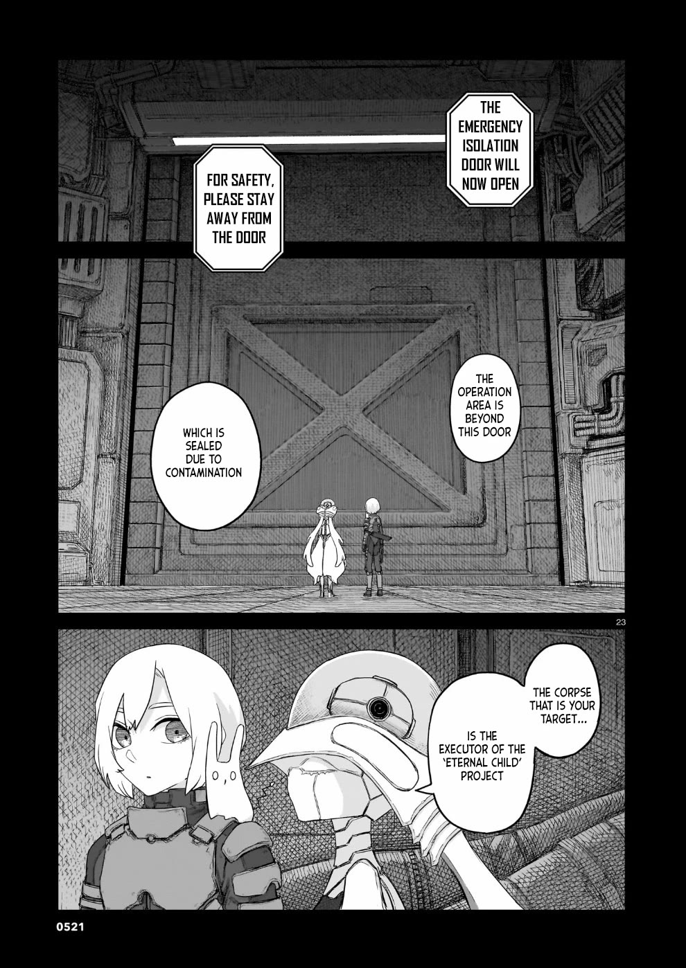 Usuzumi no Hate Chapter 34 page 23 - Chapter 34: Saya