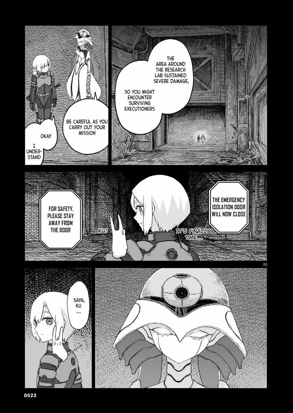 Usuzumi no Hate Chapter 34 page 25 - Chapter 34: Saya