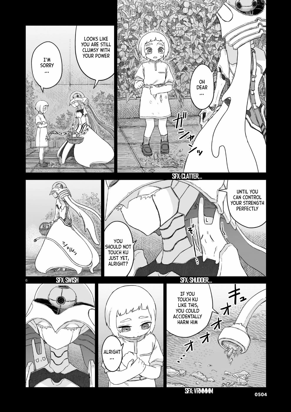 Usuzumi no Hate Chapter 34 page 6 - Chapter 34: Saya