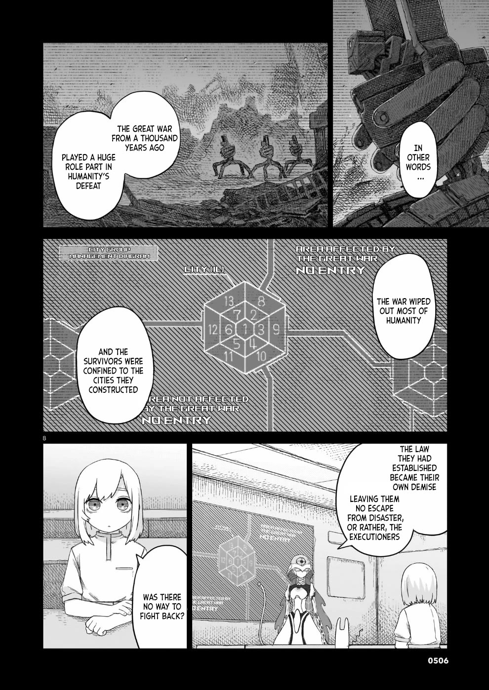 Usuzumi no Hate Chapter 34 page 8 - Chapter 34: Saya