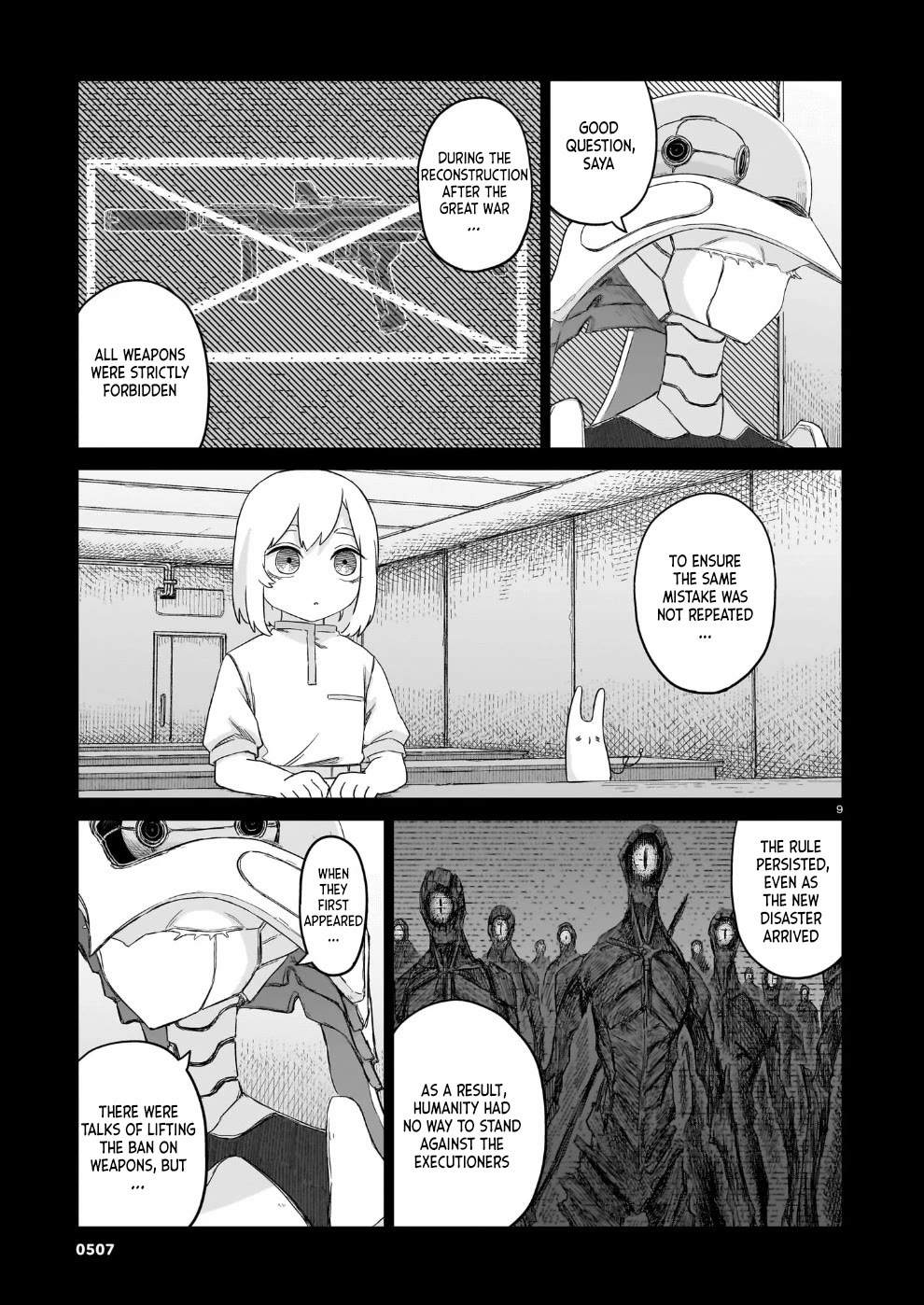 Usuzumi no Hate Chapter 34 page 9 - Chapter 34: Saya