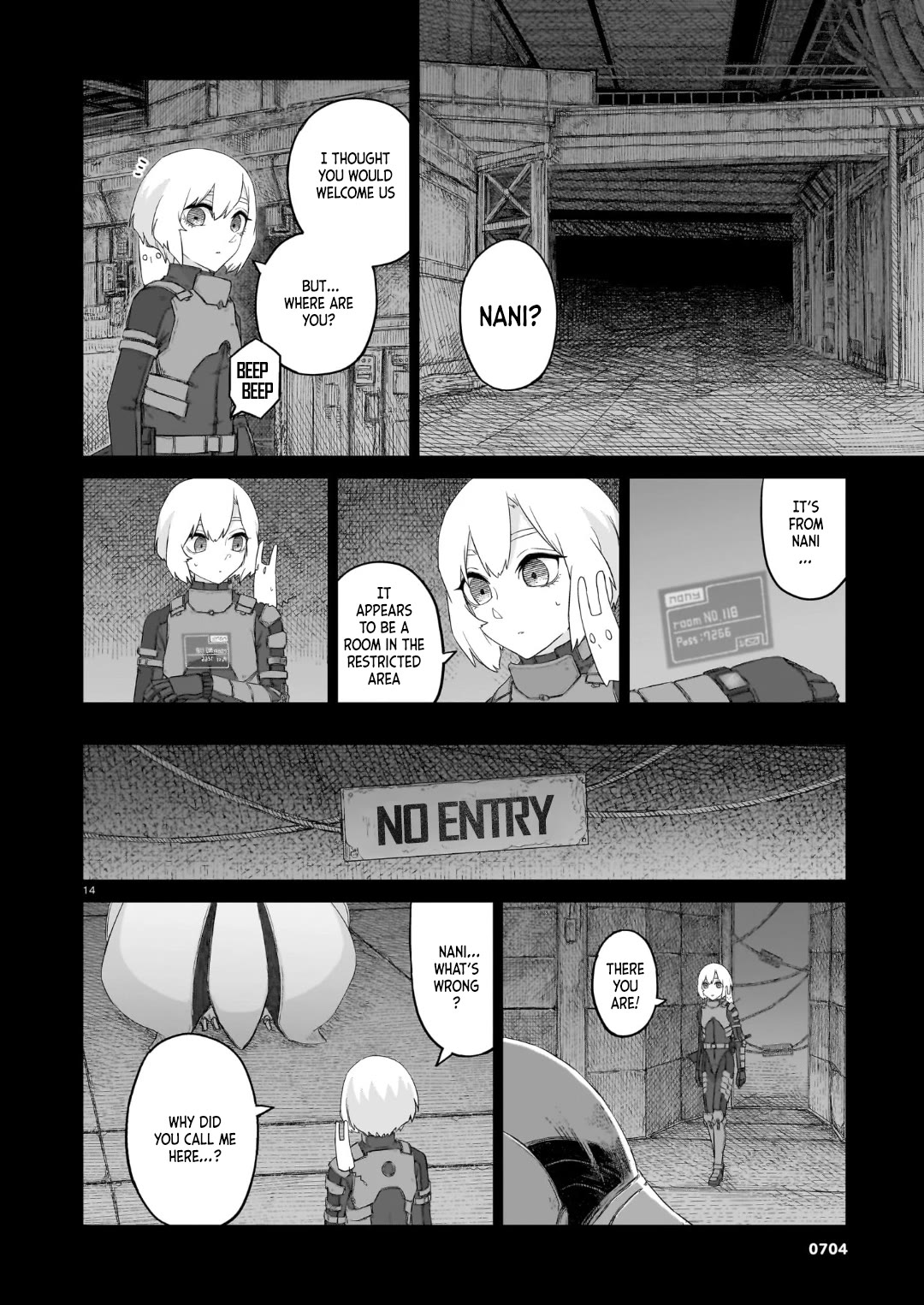 Usuzumi no Hate Chapter 35 page 13 - Chapter 35: Nani