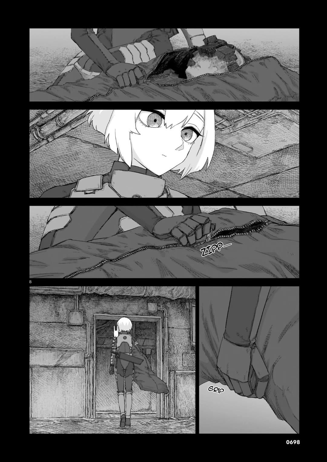Usuzumi no Hate Chapter 35 page 8 - Chapter 35: Nani