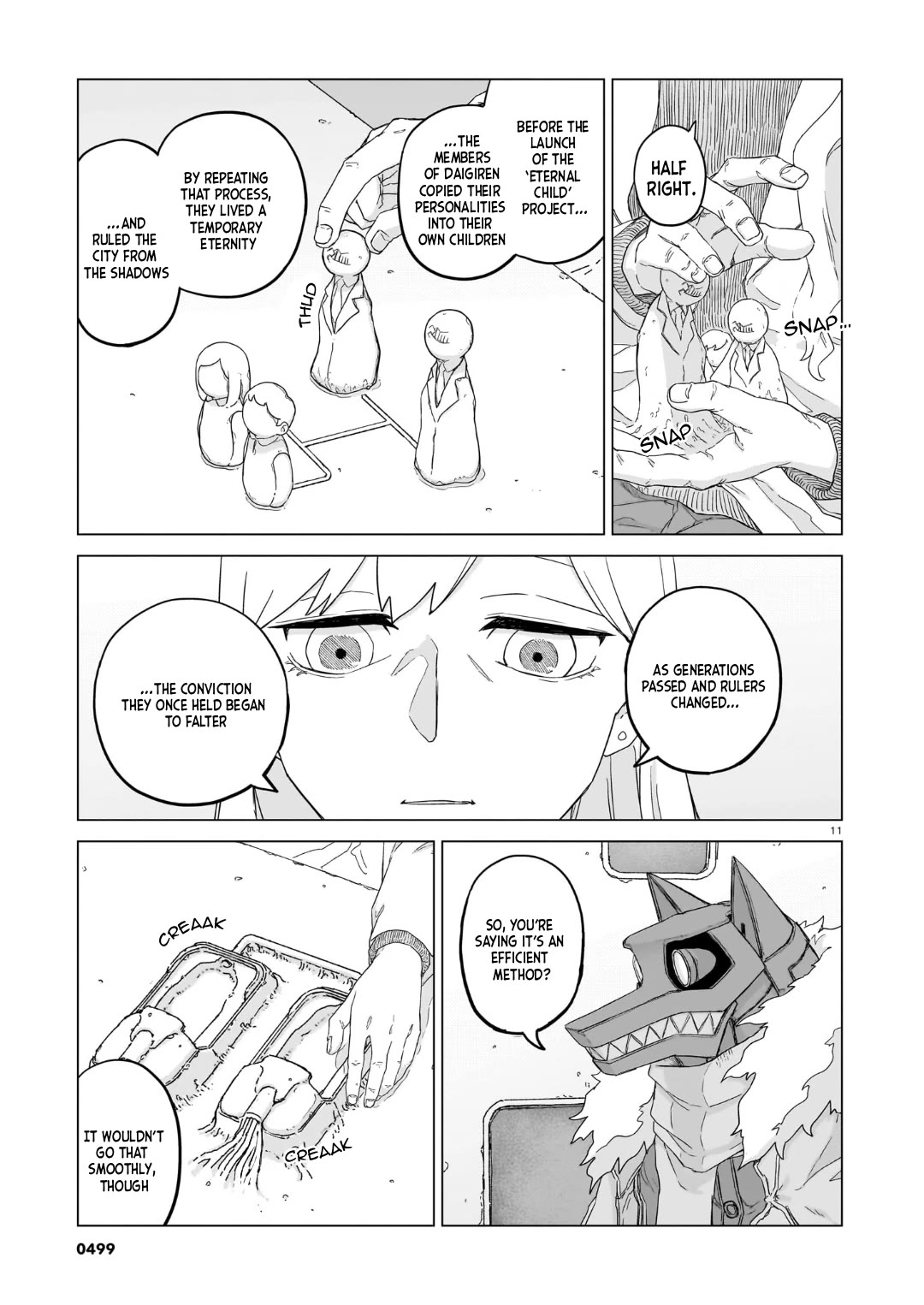 Usuzumi no Hate Chapter 36 page 11 - Chapter 36: Towako