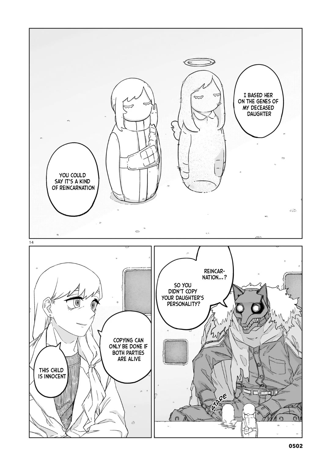 Usuzumi no Hate Chapter 36 page 14 - Chapter 36: Towako