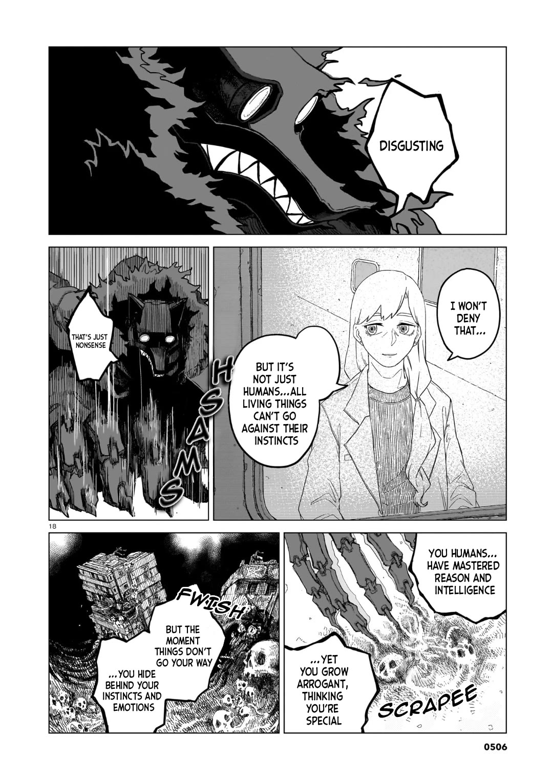 Usuzumi no Hate Chapter 36 page 18 - Chapter 36: Towako