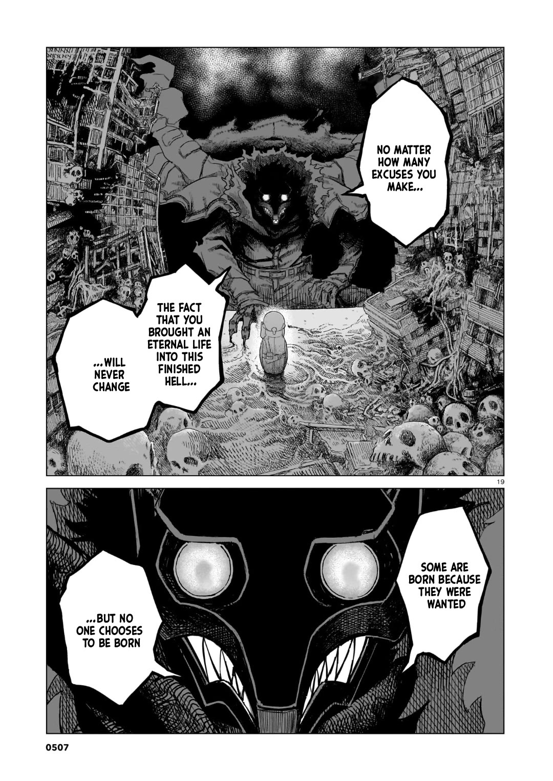 Usuzumi no Hate Chapter 36 page 19 - Chapter 36: Towako