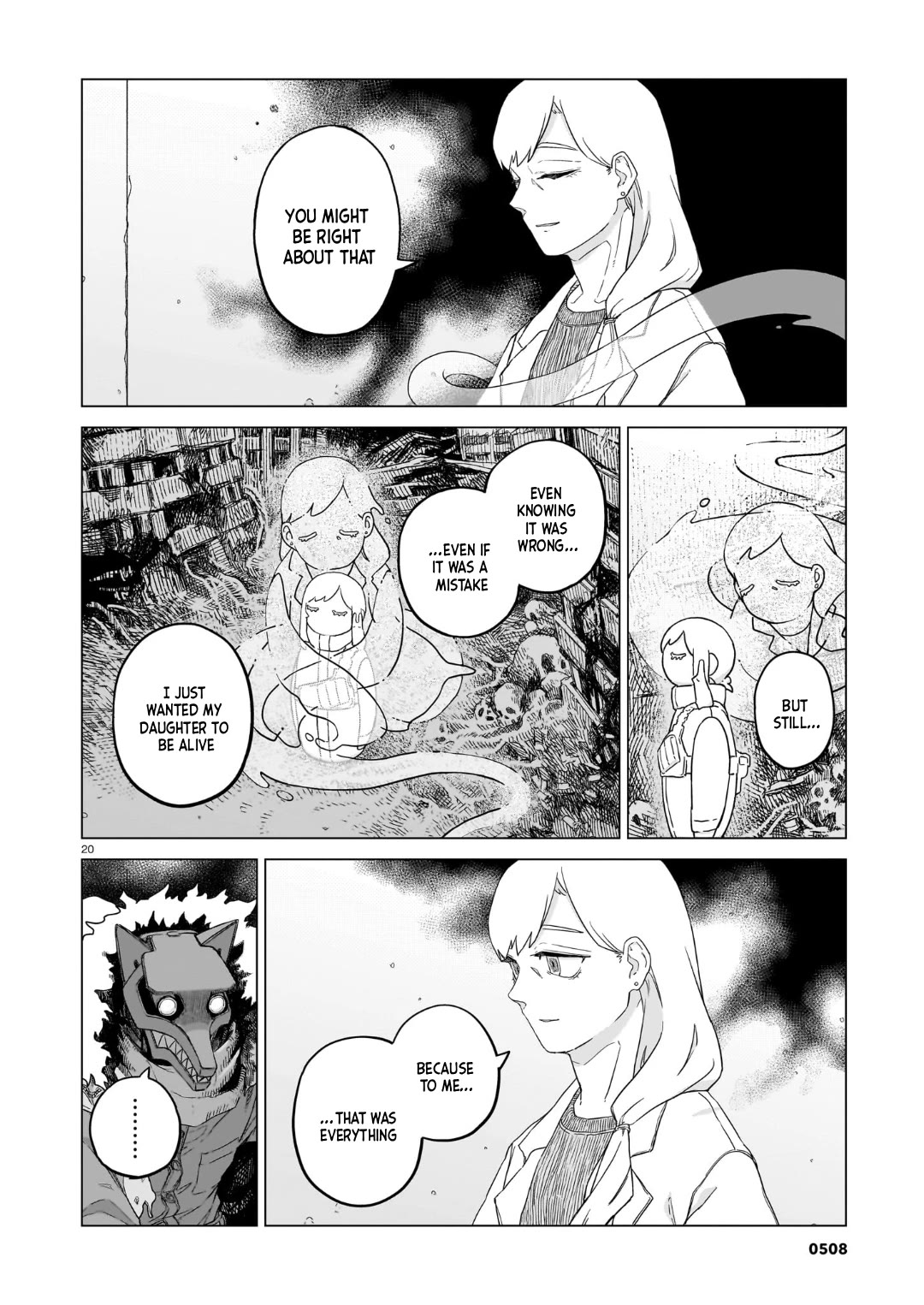 Usuzumi no Hate Chapter 36 page 20 - Chapter 36: Towako