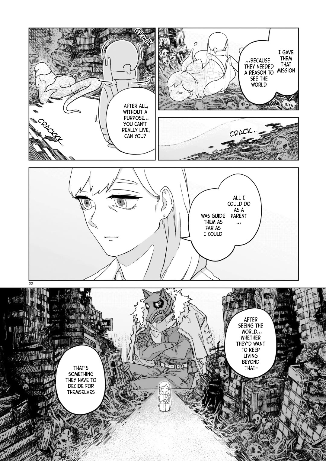 Usuzumi no Hate Chapter 36 page 22 - Chapter 36: Towako