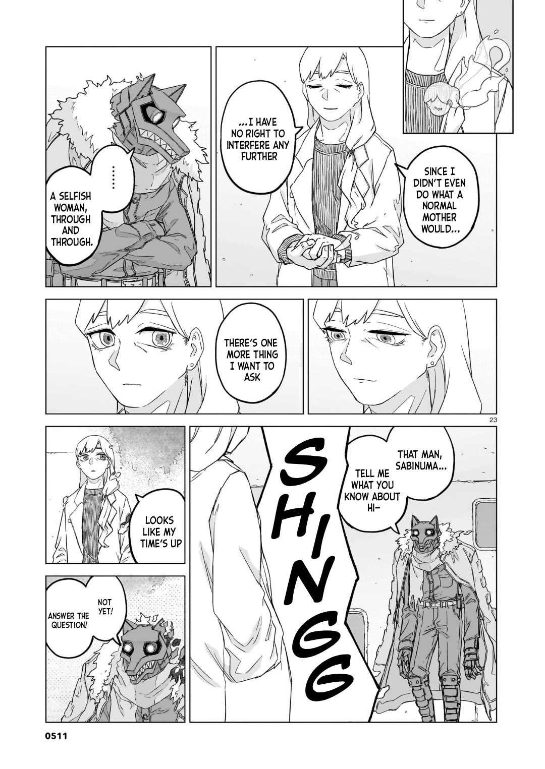 Usuzumi no Hate Chapter 36 page 23 - Chapter 36: Towako