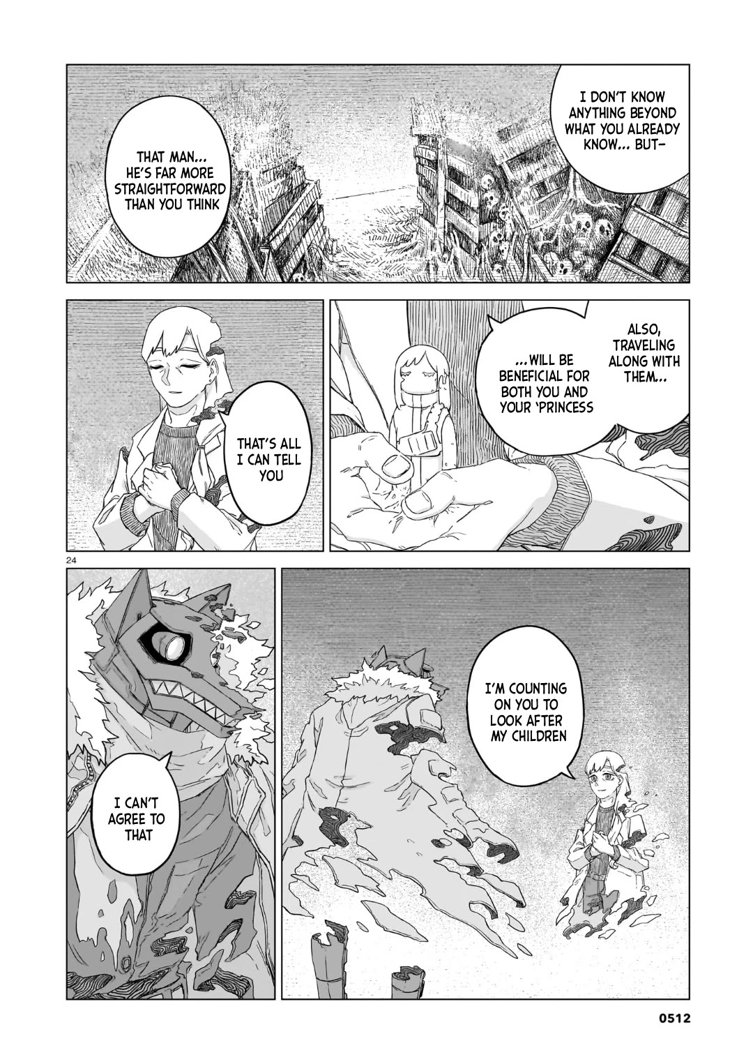 Usuzumi no Hate Chapter 36 page 24 - Chapter 36: Towako
