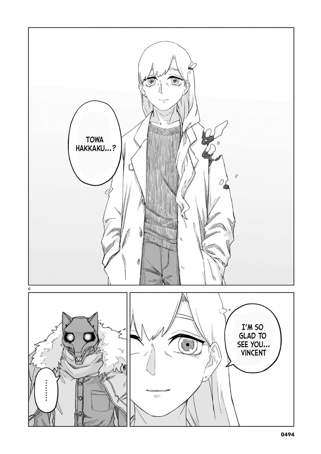 Usuzumi no Hate Chapter 36 page 6 - Chapter 36: Towako