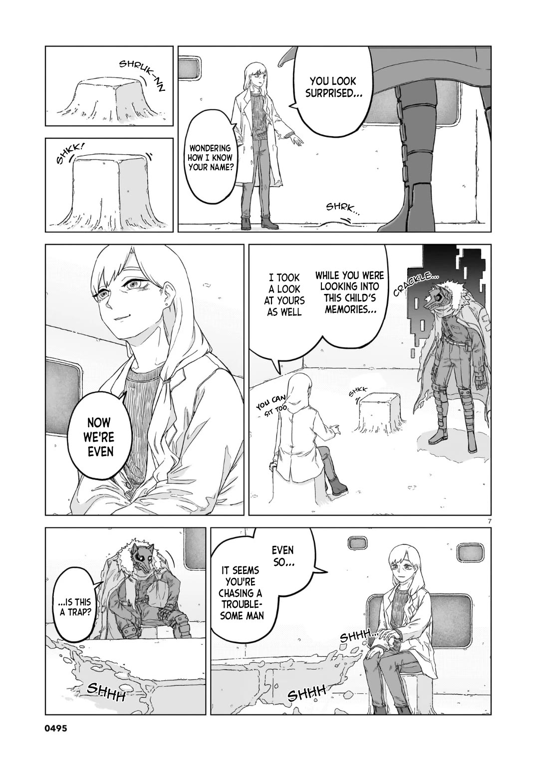 Usuzumi no Hate Chapter 36 page 7 - Chapter 36: Towako