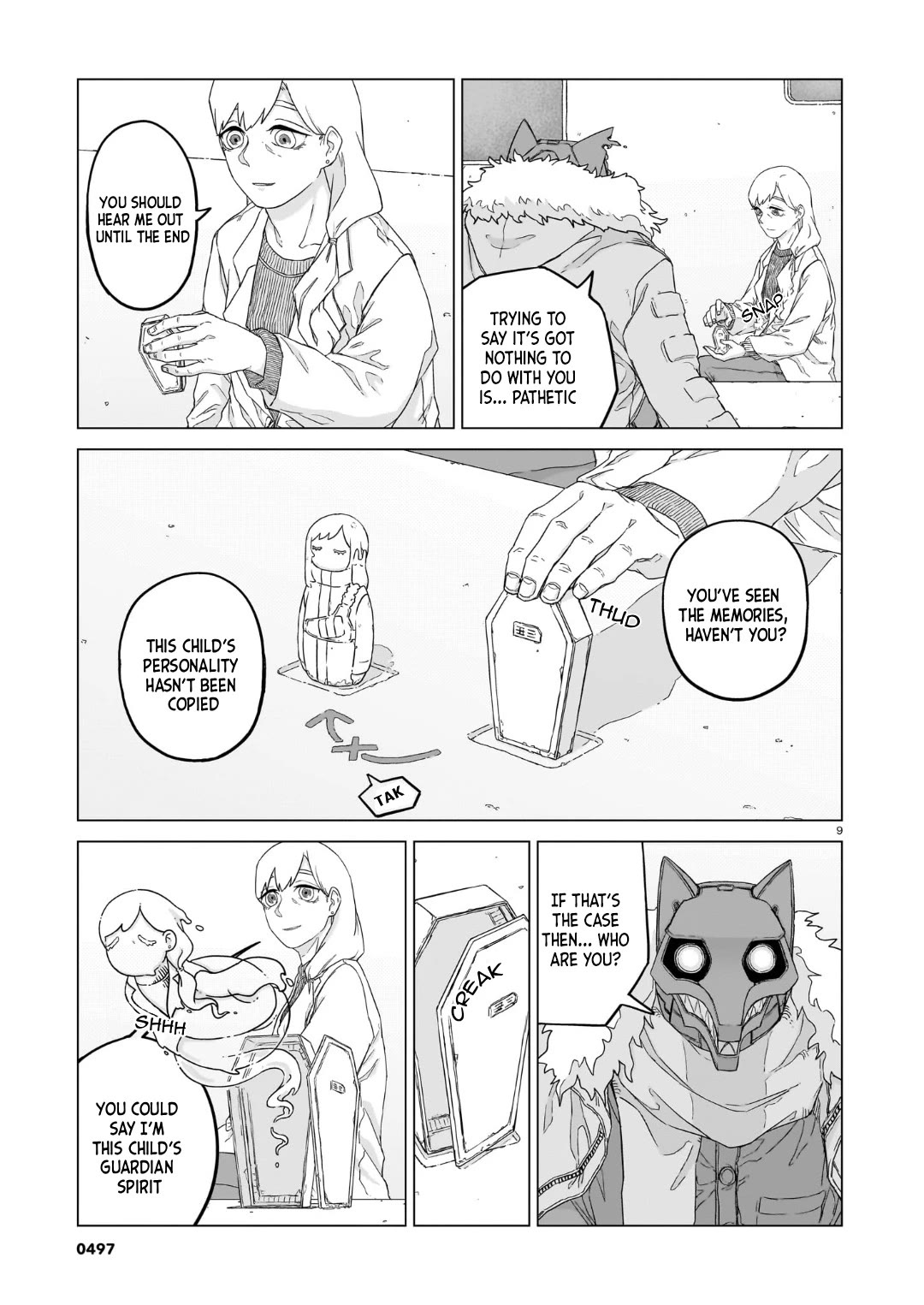 Usuzumi no Hate Chapter 36 page 9 - Chapter 36: Towako