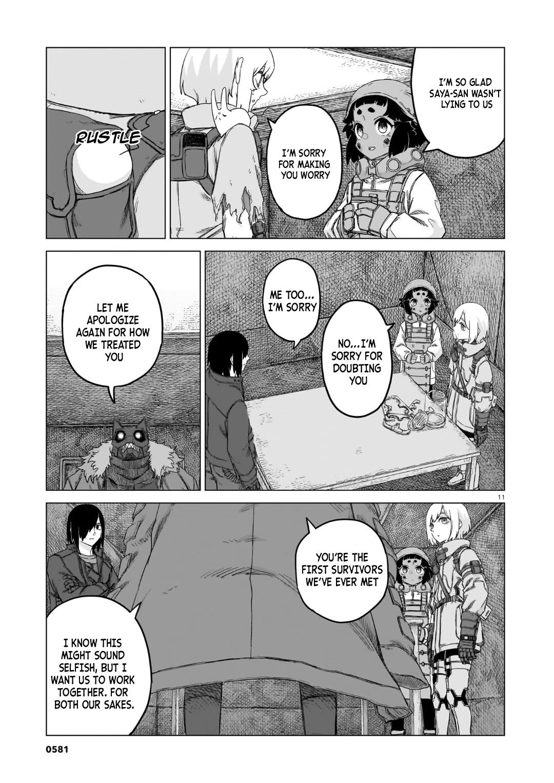 Usuzumi no Hate Chapter 37 page 11 - Chapter 37: The Meaning Of Mourning