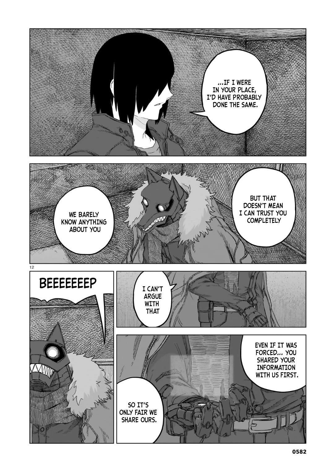 Usuzumi no Hate Chapter 37 page 12 - Chapter 37: The Meaning Of Mourning