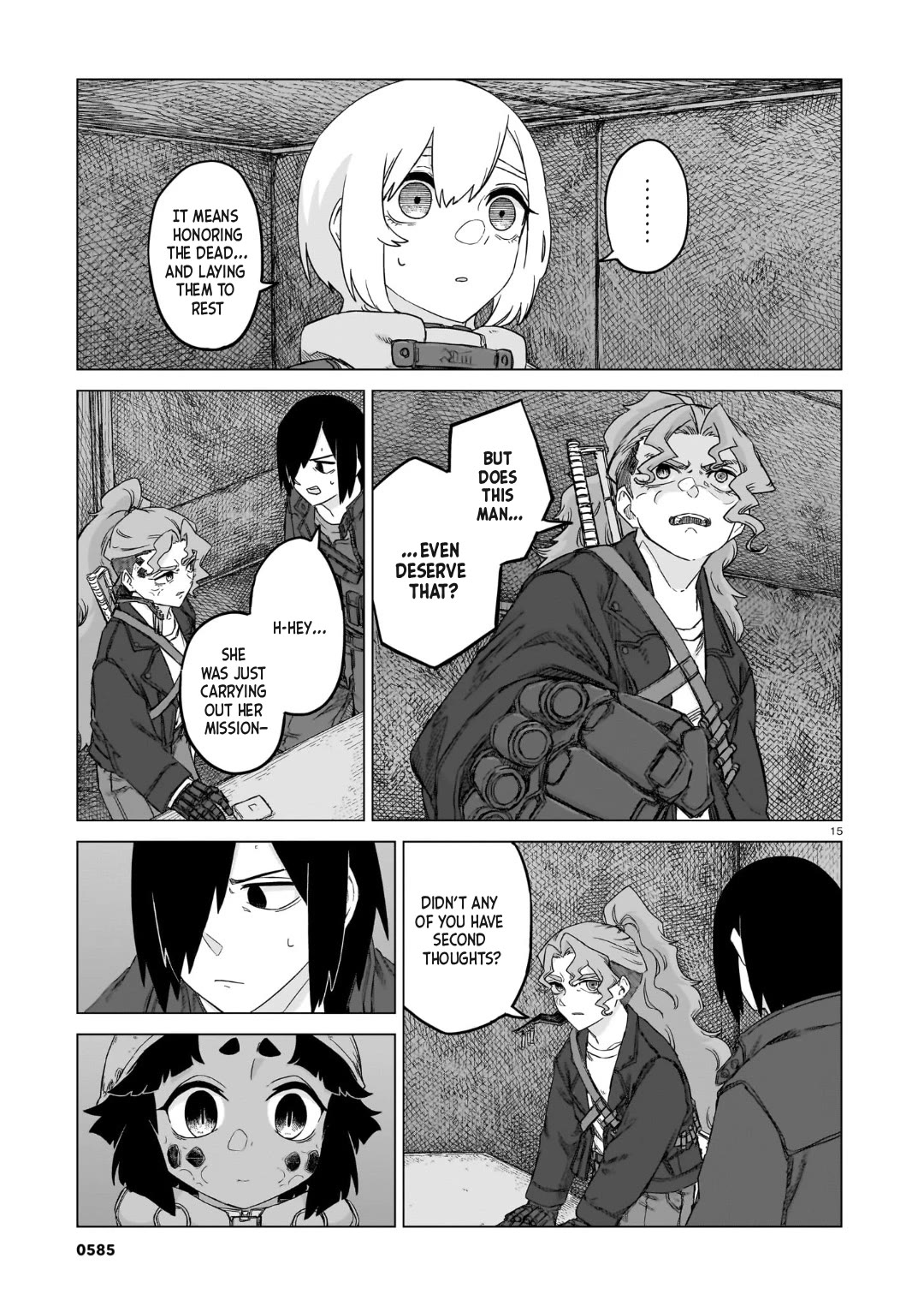 Usuzumi no Hate Chapter 37 page 15 - Chapter 37: The Meaning Of Mourning