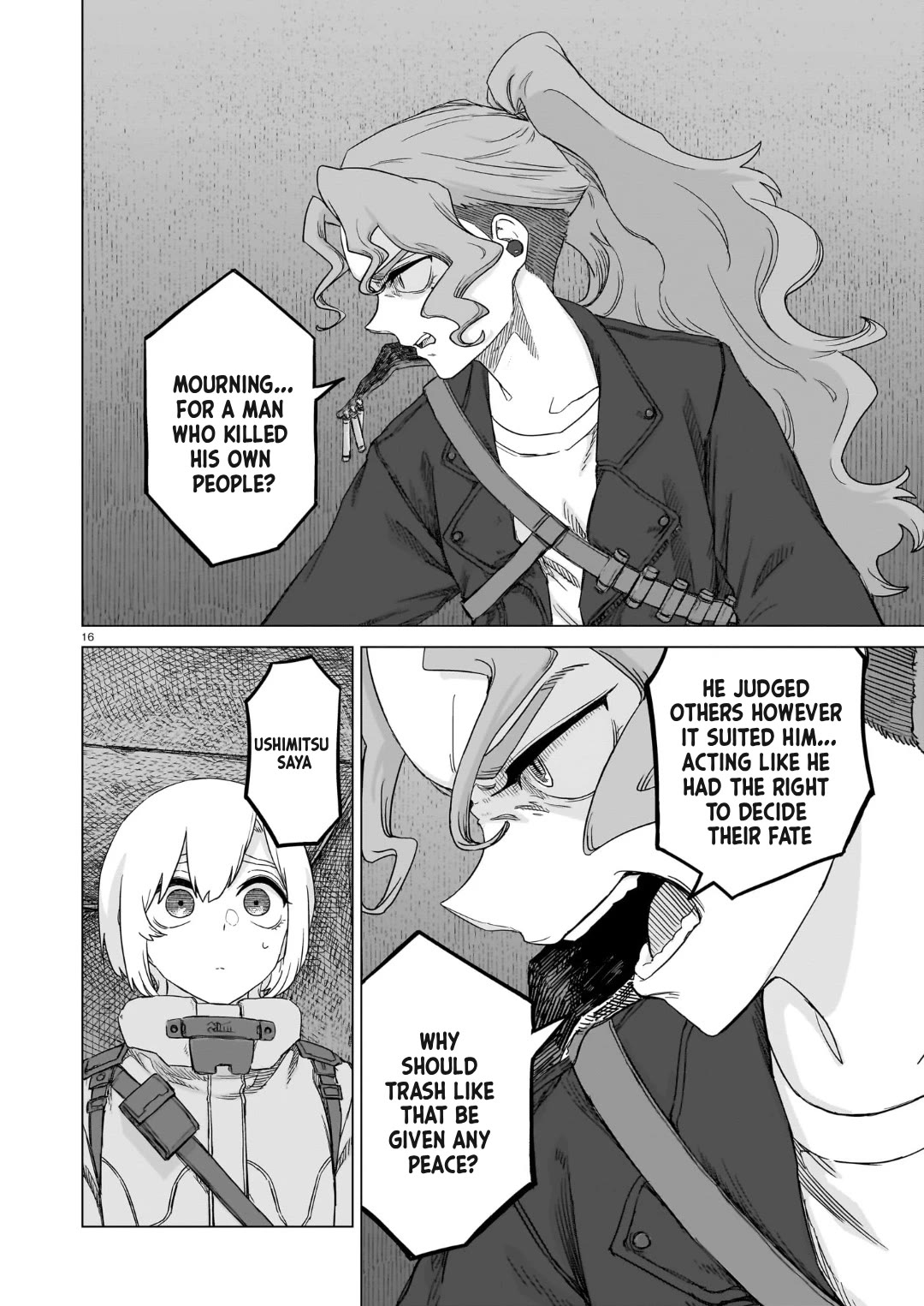 Usuzumi no Hate Chapter 37 page 16 - Chapter 37: The Meaning Of Mourning
