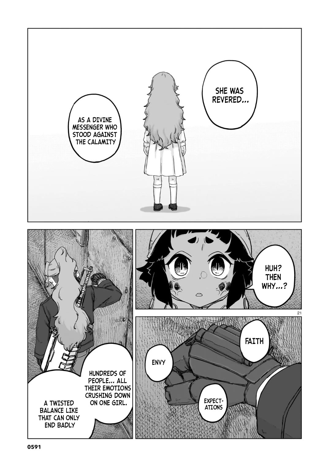 Usuzumi no Hate Chapter 37 page 21 - Chapter 37: The Meaning Of Mourning
