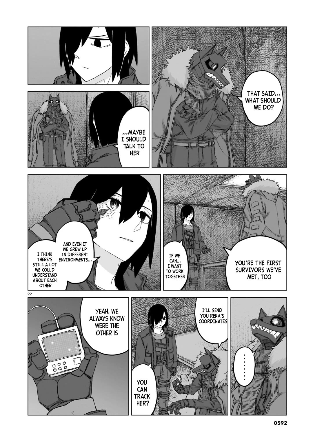 Usuzumi no Hate Chapter 37 page 22 - Chapter 37: The Meaning Of Mourning