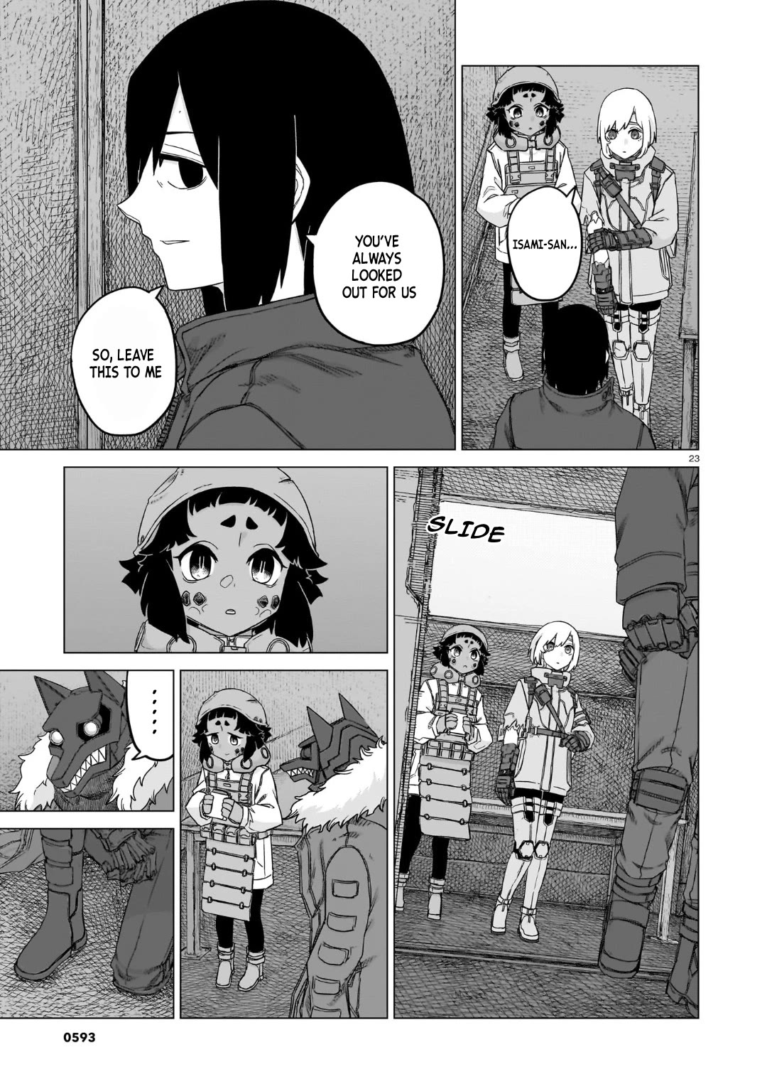 Usuzumi no Hate Chapter 37 page 23 - Chapter 37: The Meaning Of Mourning