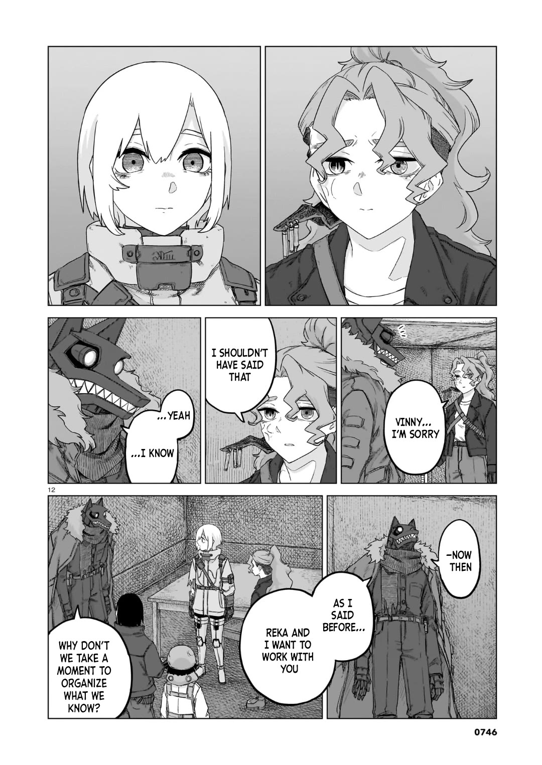 Usuzumi no Hate Chapter 38 page 12 - Chapter 38: On The Same Path