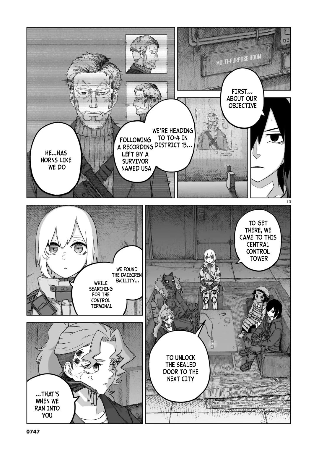 Usuzumi no Hate Chapter 38 page 13 - Chapter 38: On The Same Path