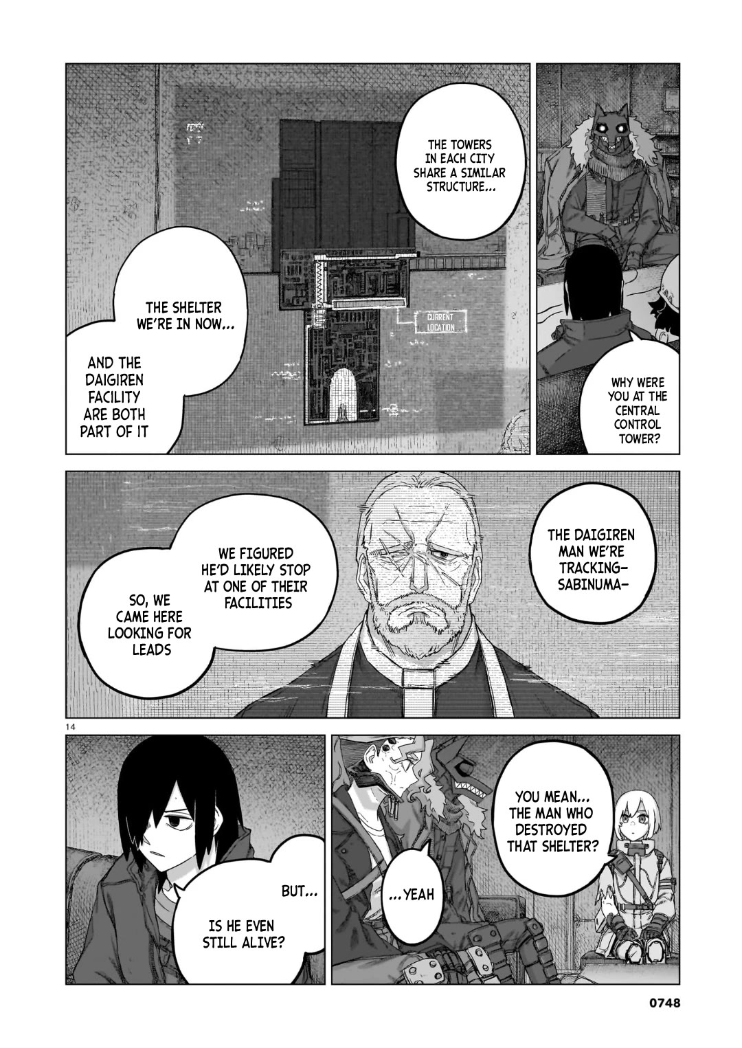 Usuzumi no Hate Chapter 38 page 14 - Chapter 38: On The Same Path