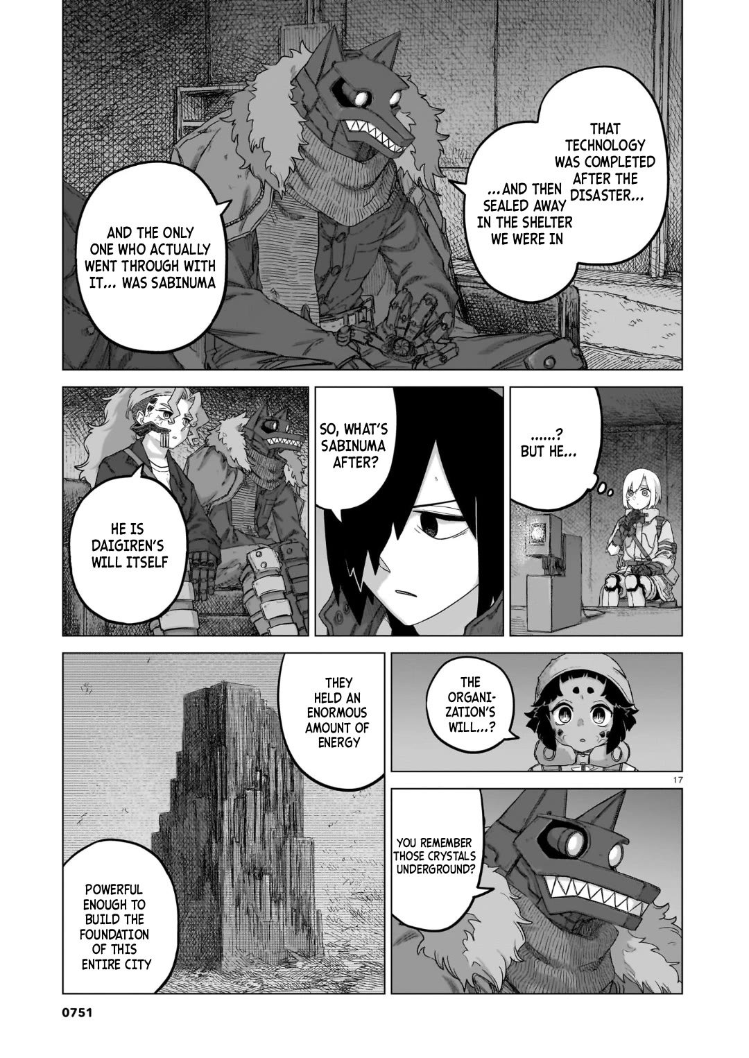 Usuzumi no Hate Chapter 38 page 17 - Chapter 38: On The Same Path