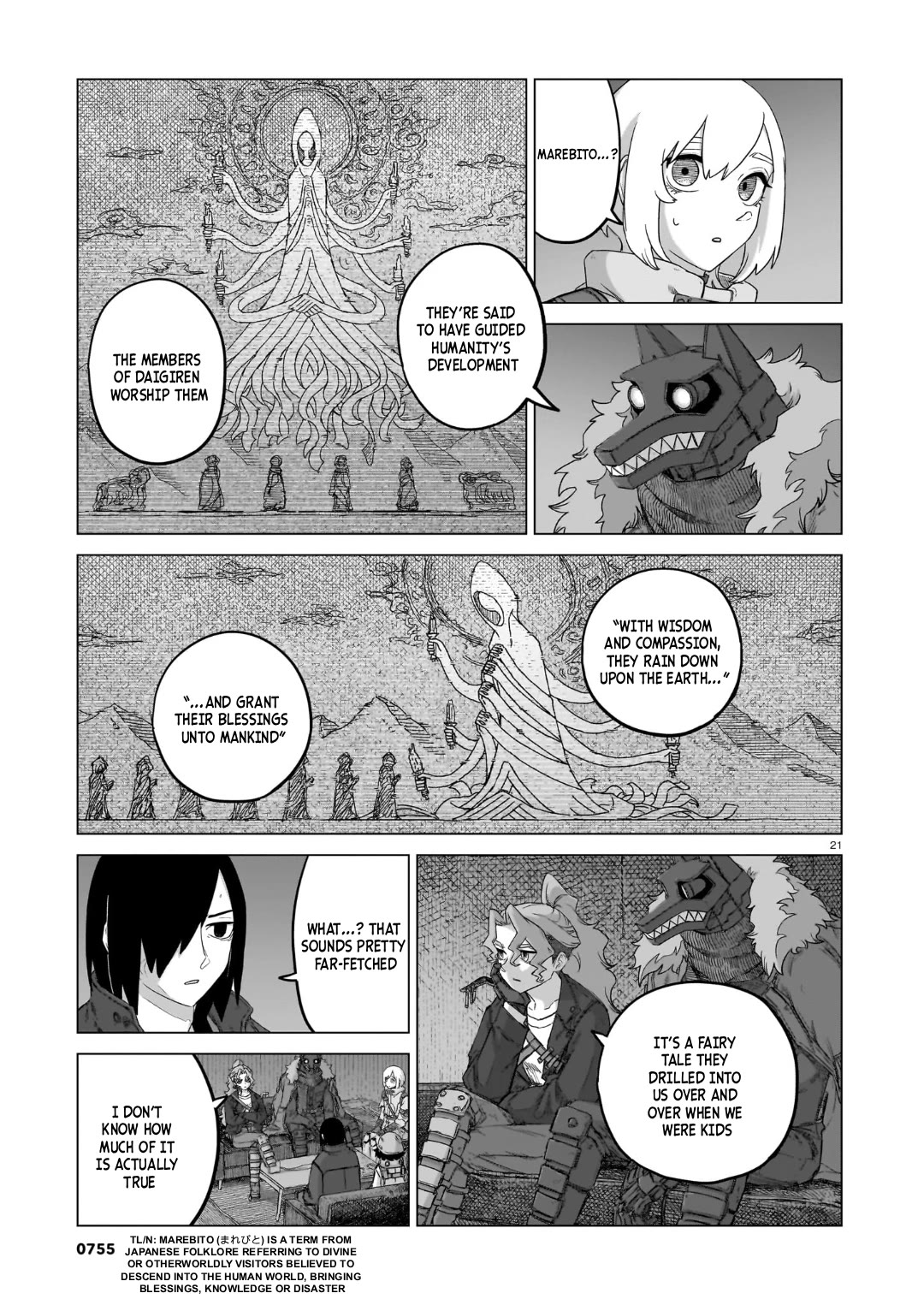 Usuzumi no Hate Chapter 38 page 21 - Chapter 38: On The Same Path