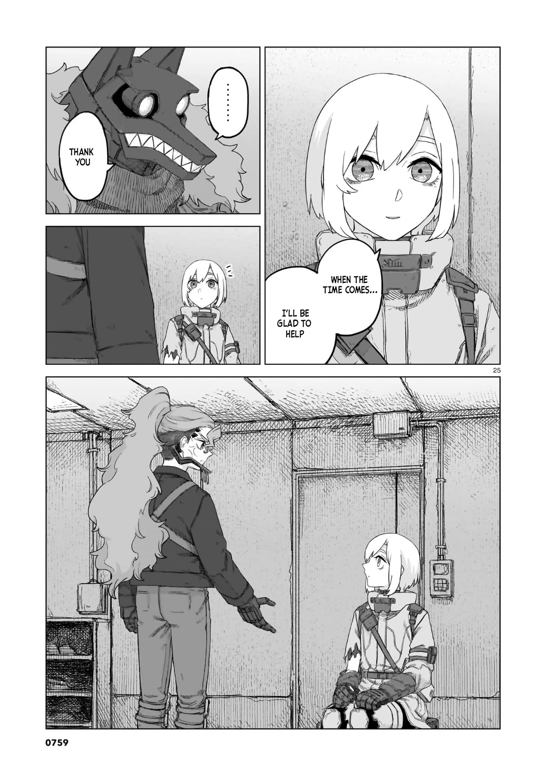 Usuzumi no Hate Chapter 38 page 25 - Chapter 38: On The Same Path