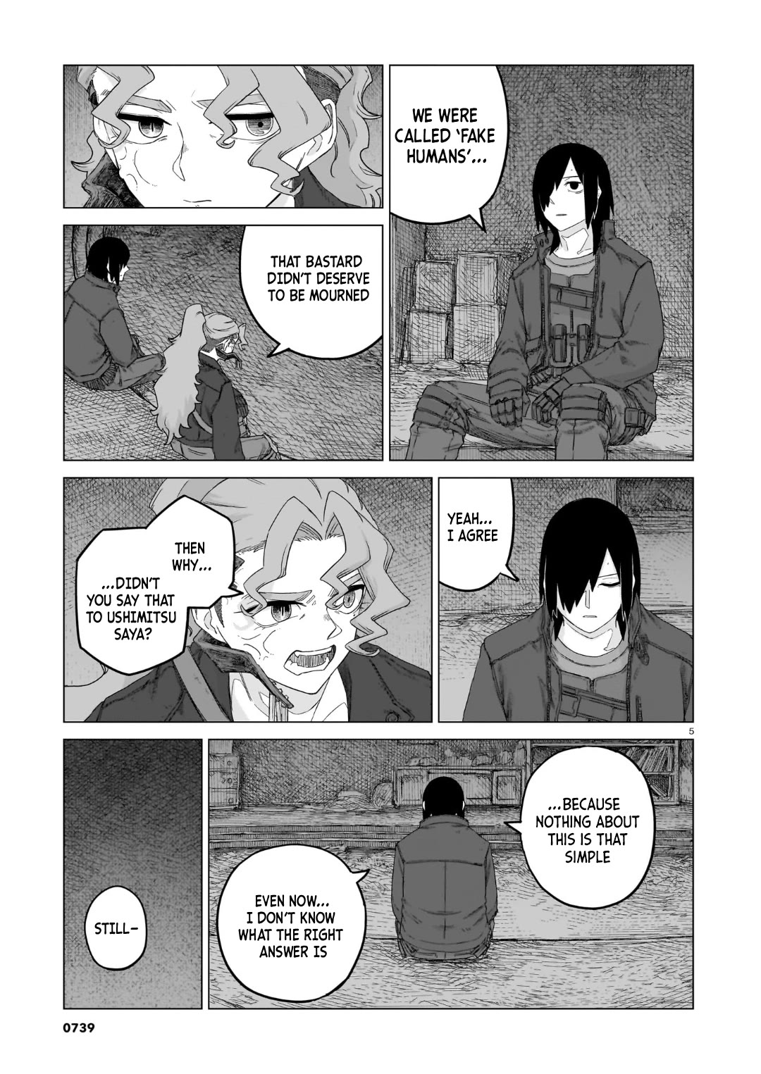 Usuzumi no Hate Chapter 38 page 5 - Chapter 38: On The Same Path