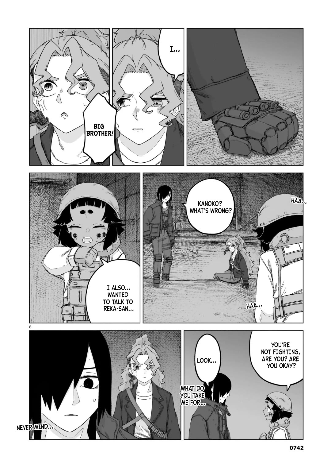 Usuzumi no Hate Chapter 38 page 8 - Chapter 38: On The Same Path