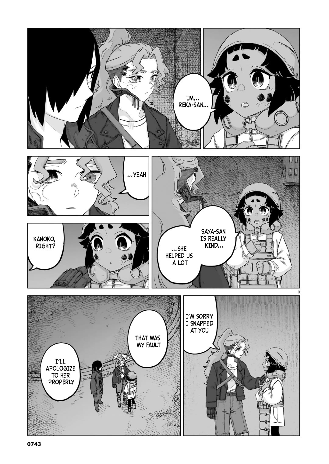 Usuzumi no Hate Chapter 38 page 9 - Chapter 38: On The Same Path