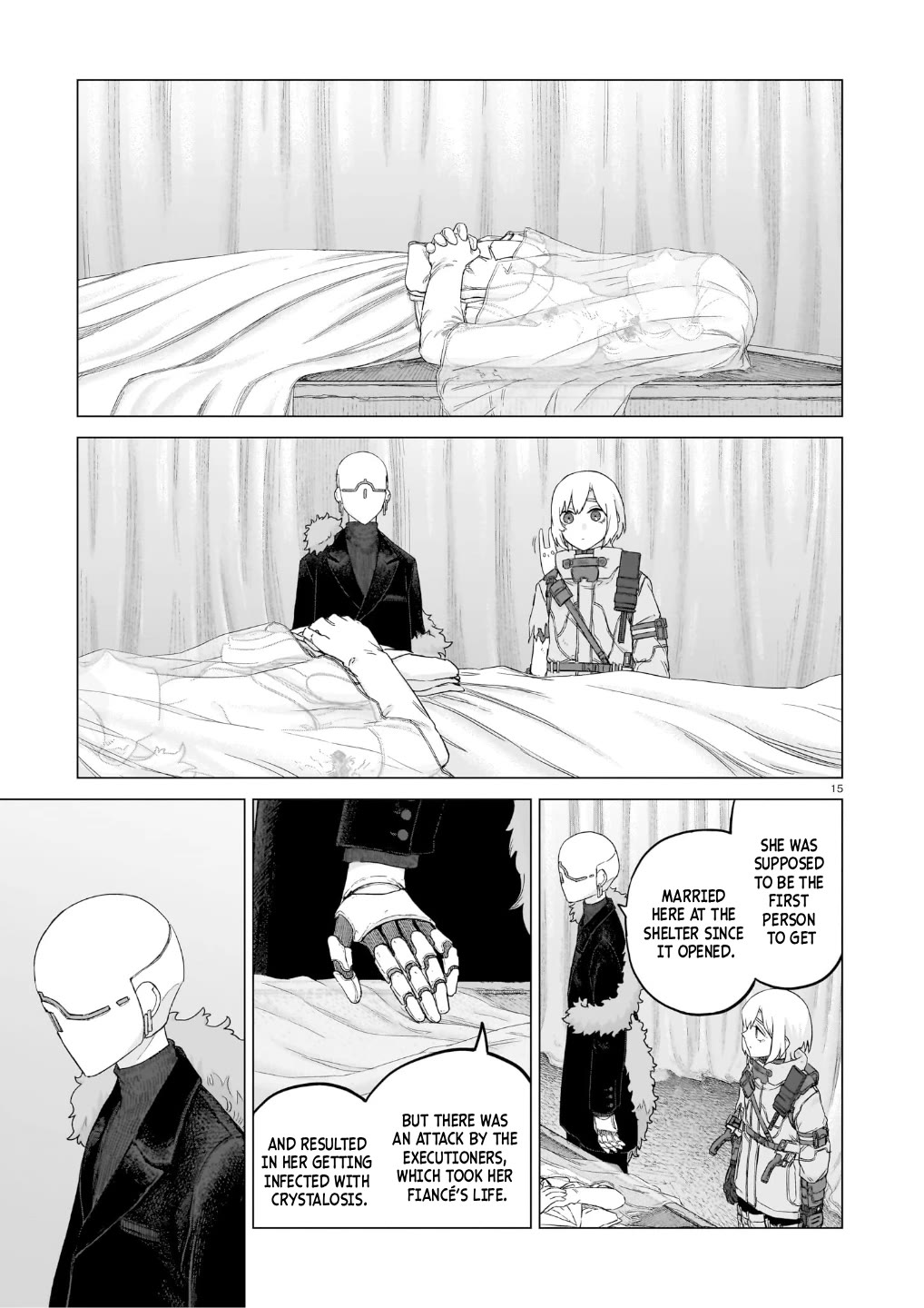 Usuzumi no Hate Chapter 39 page 15 - Chapter 39: Shelter Storage Room