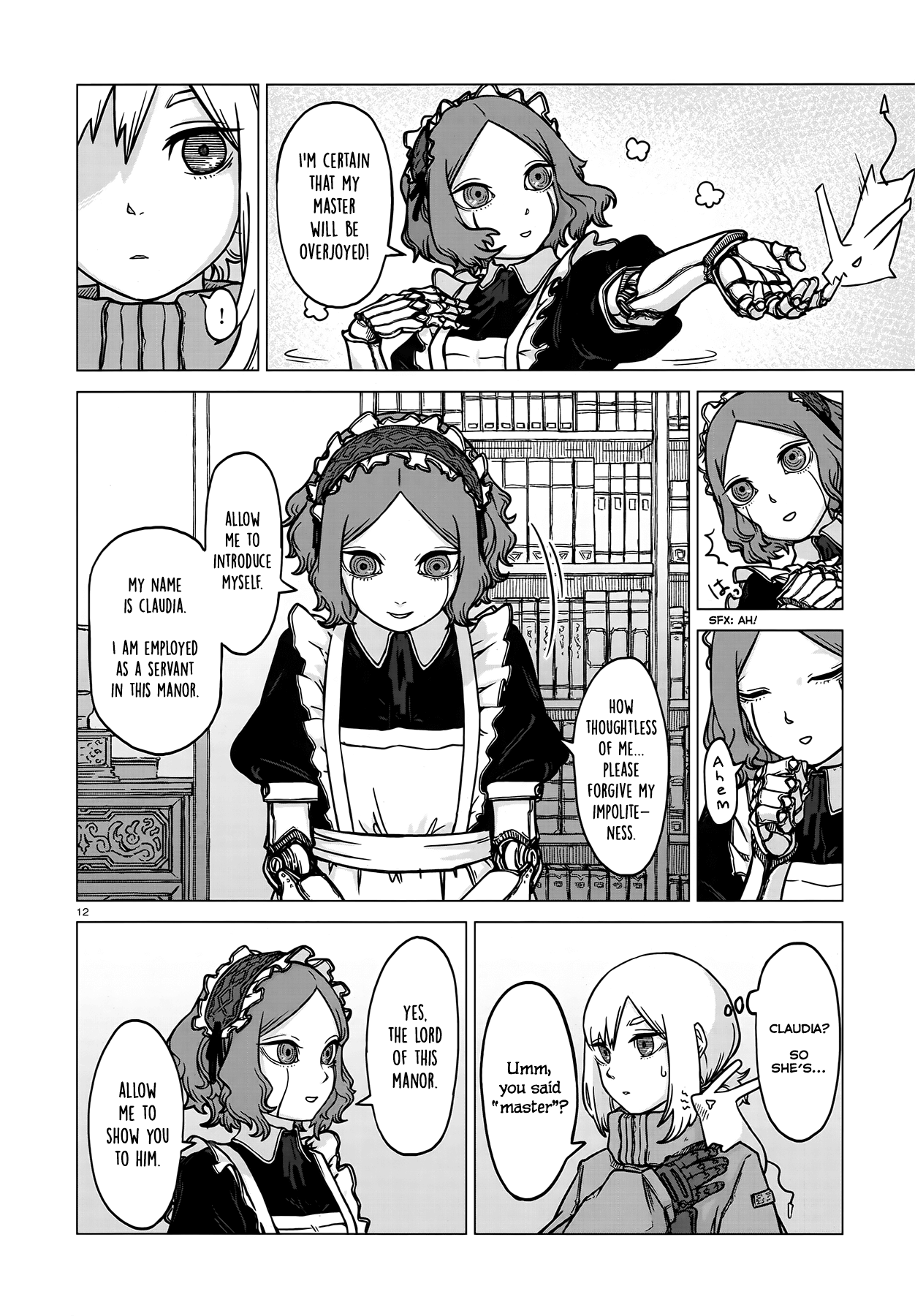 Usuzumi no Hate Chapter 4 page 12 - Chapter 4: Manor
