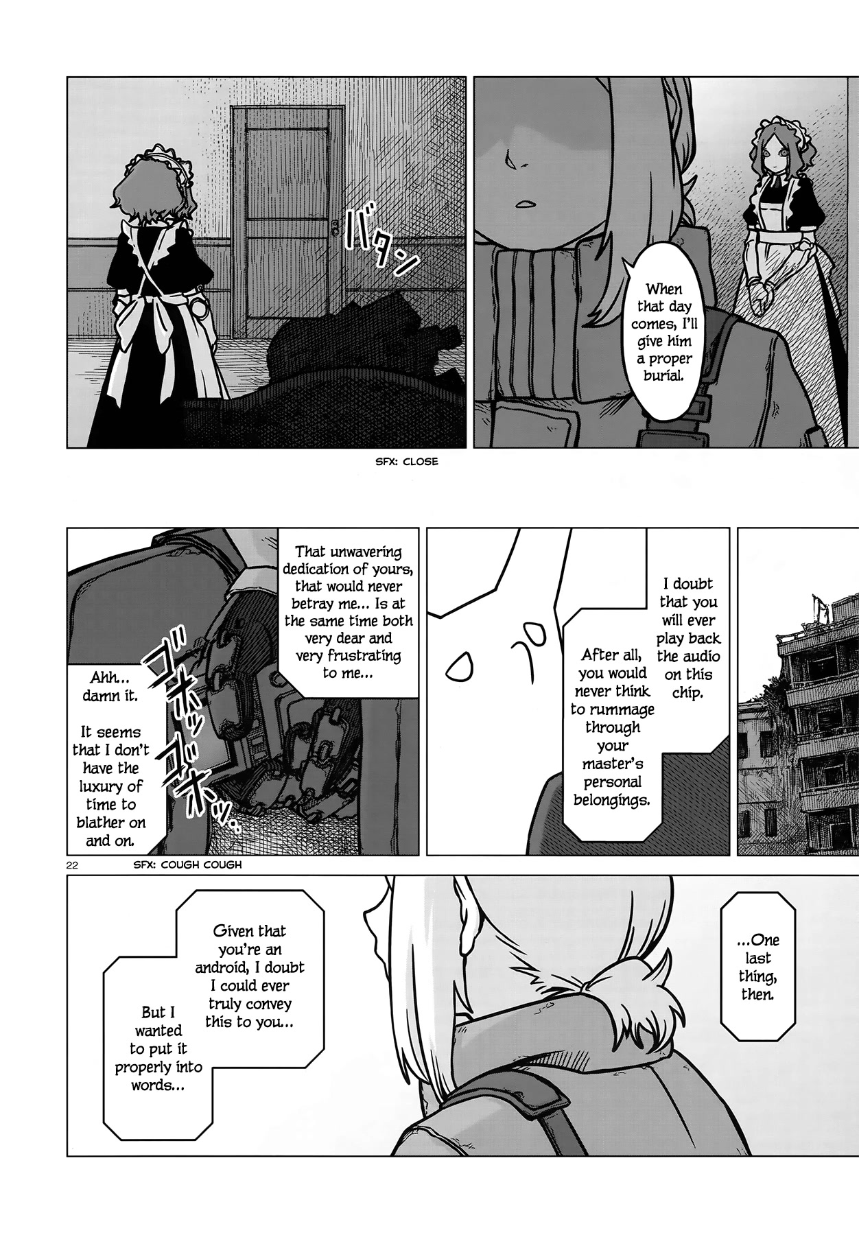 Usuzumi no Hate Chapter 4 page 22 - Chapter 4: Manor