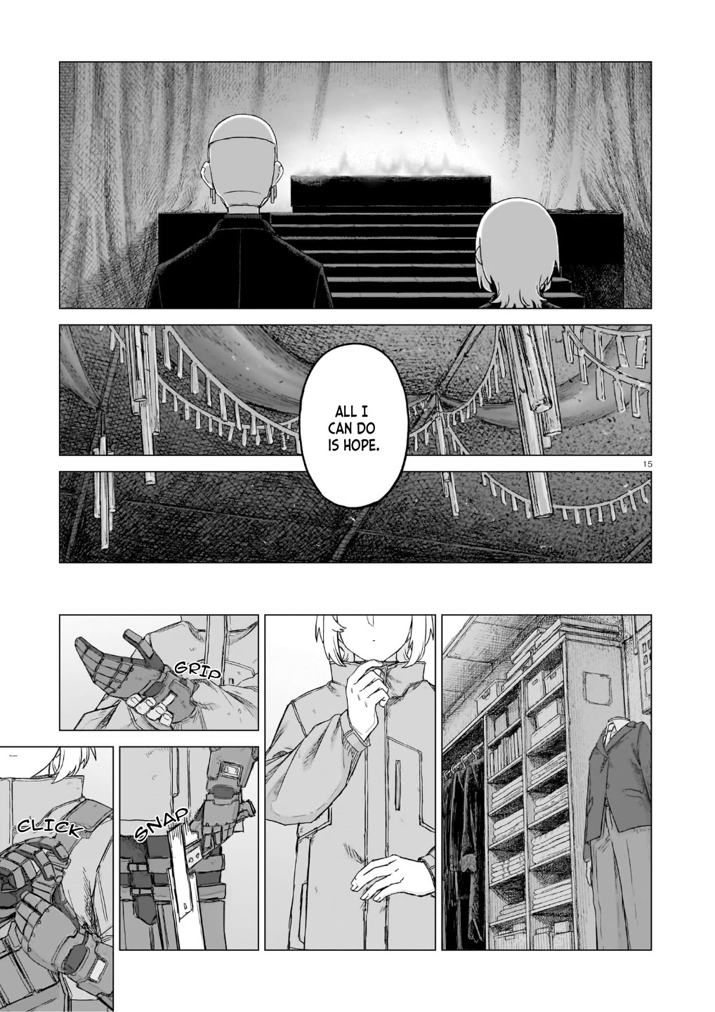 Usuzumi no Hate Chapter 40 page 15 - Chapter 40: The Wedding