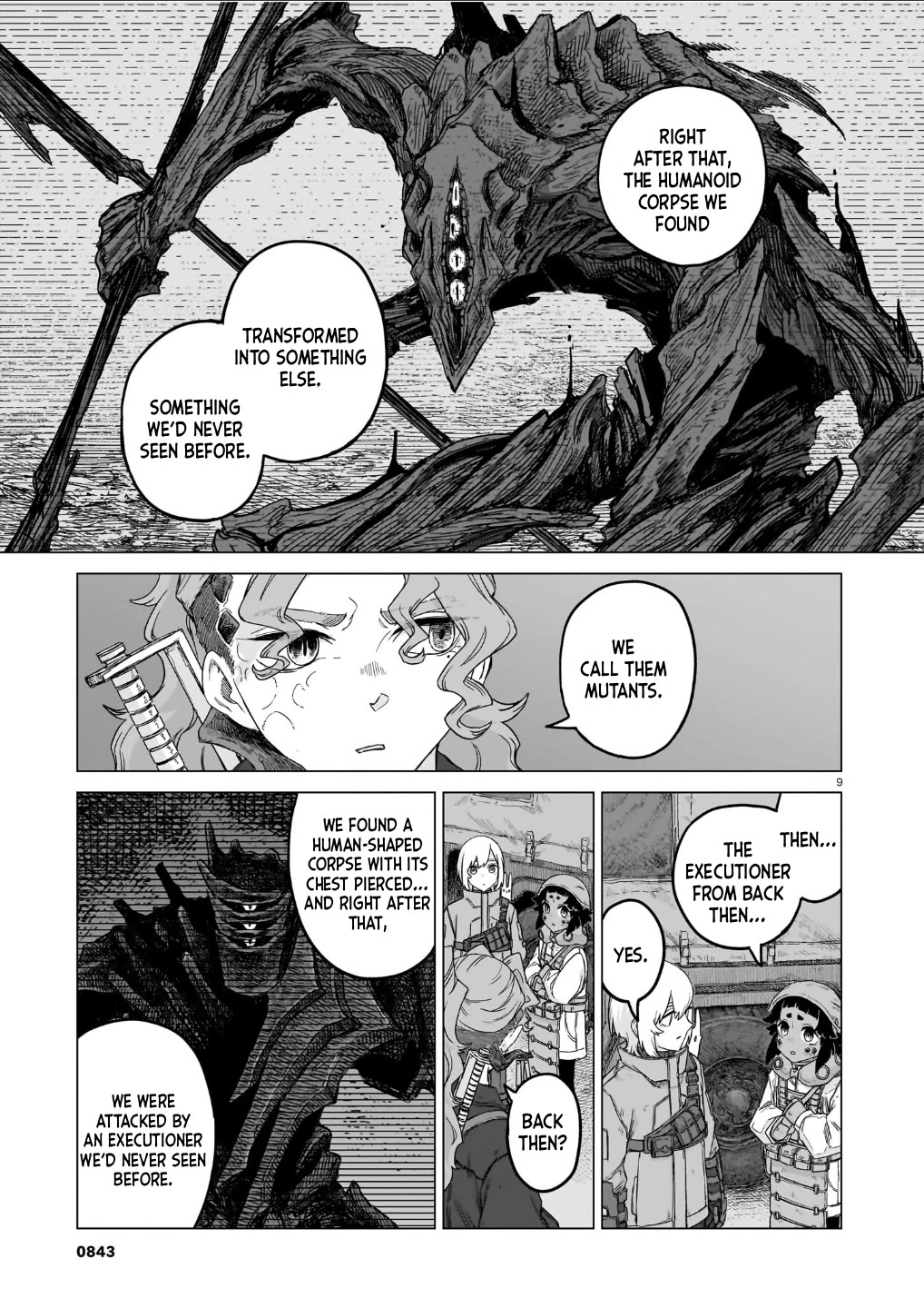 Usuzumi no Hate Chapter 41 page 10 - Chapter 41: Intercity Link Road