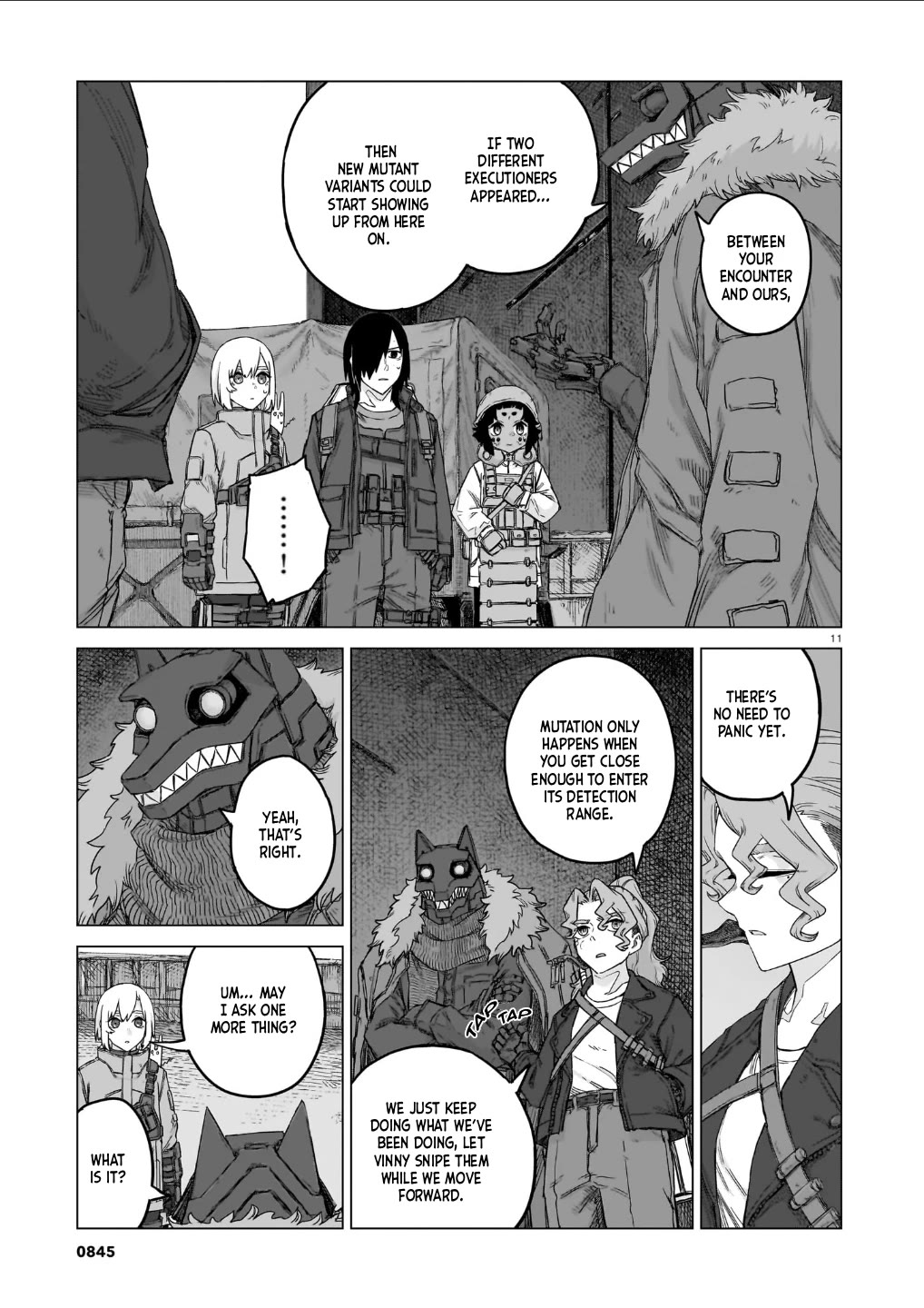 Usuzumi no Hate Chapter 41 page 12 - Chapter 41: Intercity Link Road