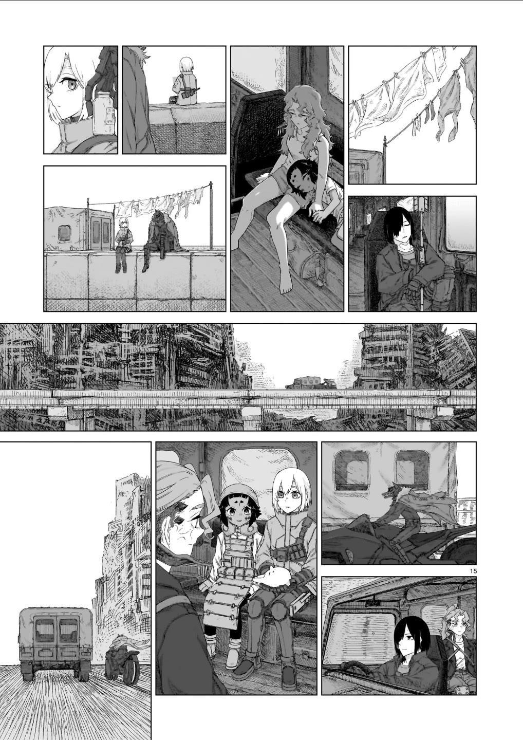 Usuzumi no Hate Chapter 41 page 16 - Chapter 41: Intercity Link Road