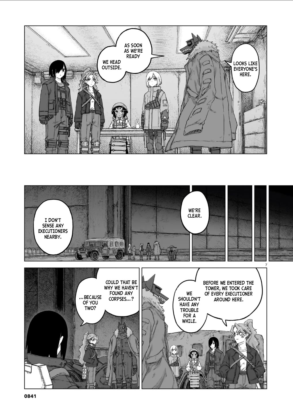 Usuzumi no Hate Chapter 41 page 8 - Chapter 41: Intercity Link Road