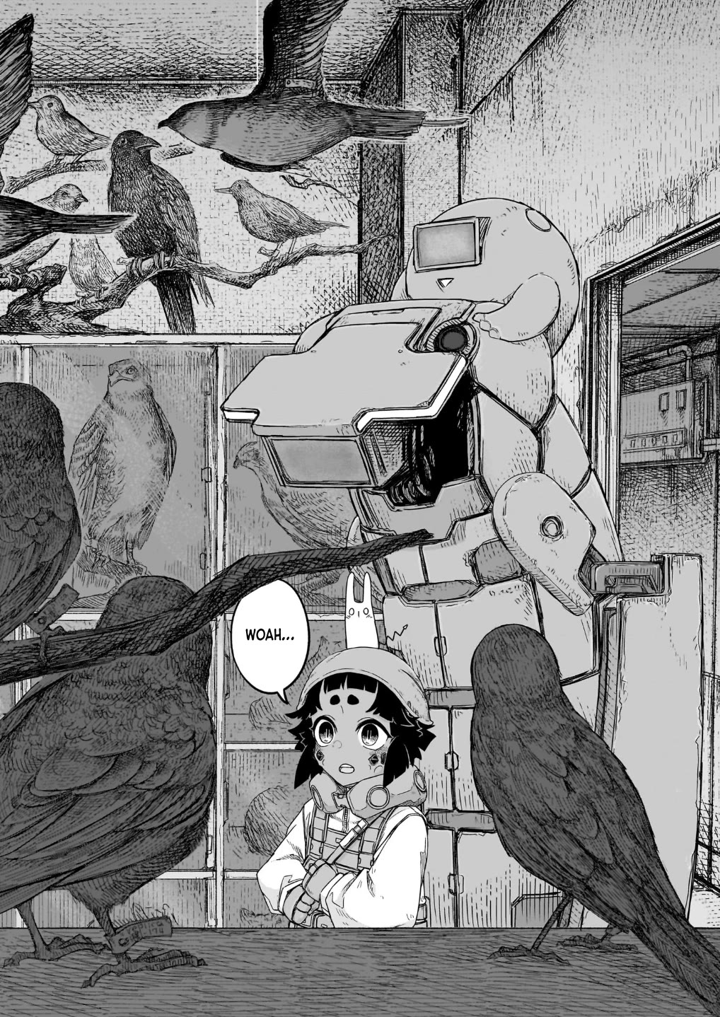 Usuzumi no Hate Chapter 43 page 13 - Chapter 43: Surface Observation Base No. 22