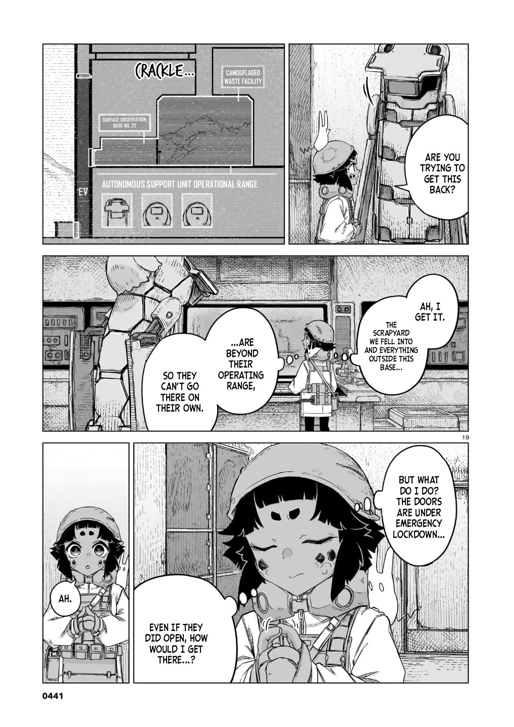 Usuzumi no Hate Chapter 43 page 20 - Chapter 43: Surface Observation Base No. 22