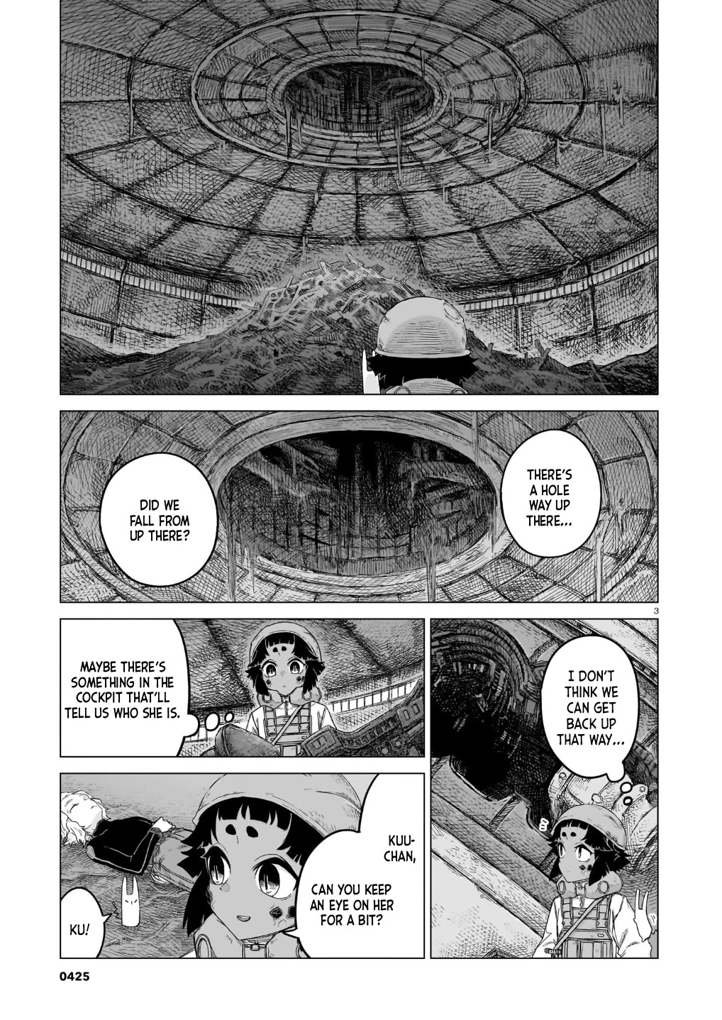 Usuzumi no Hate Chapter 43 page 4 - Chapter 43: Surface Observation Base No. 22
