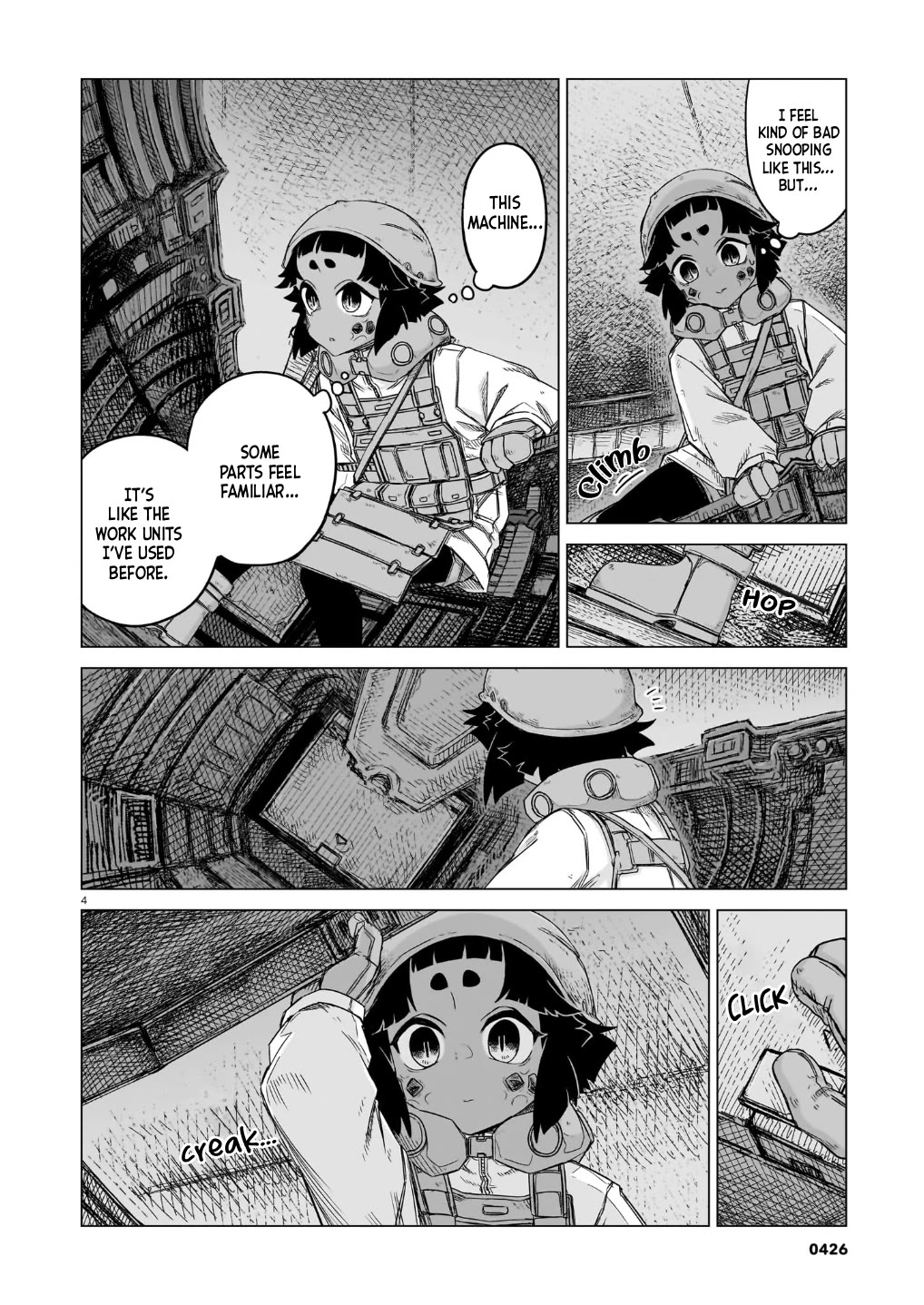 Usuzumi no Hate Chapter 43 page 5 - Chapter 43: Surface Observation Base No. 22