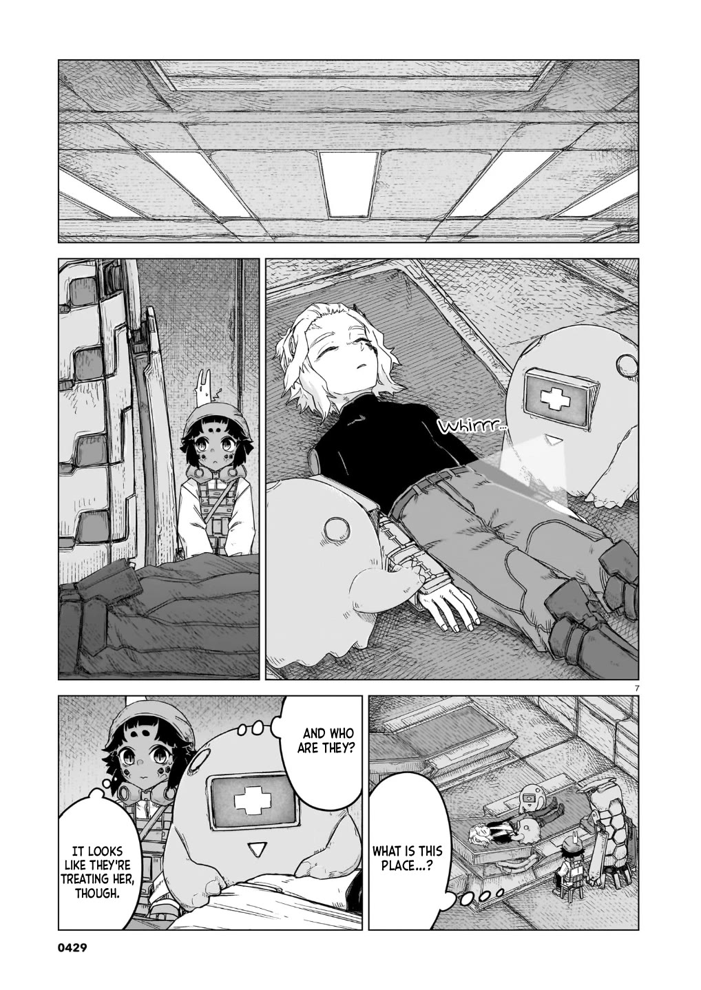 Usuzumi no Hate Chapter 43 page 8 - Chapter 43: Surface Observation Base No. 22